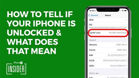 How to check if iphone is unlocked - Dec 8, 2022 ... HI, att can you check if my phone is unlocked from att? i mean if its is a sim free i have only imei number.